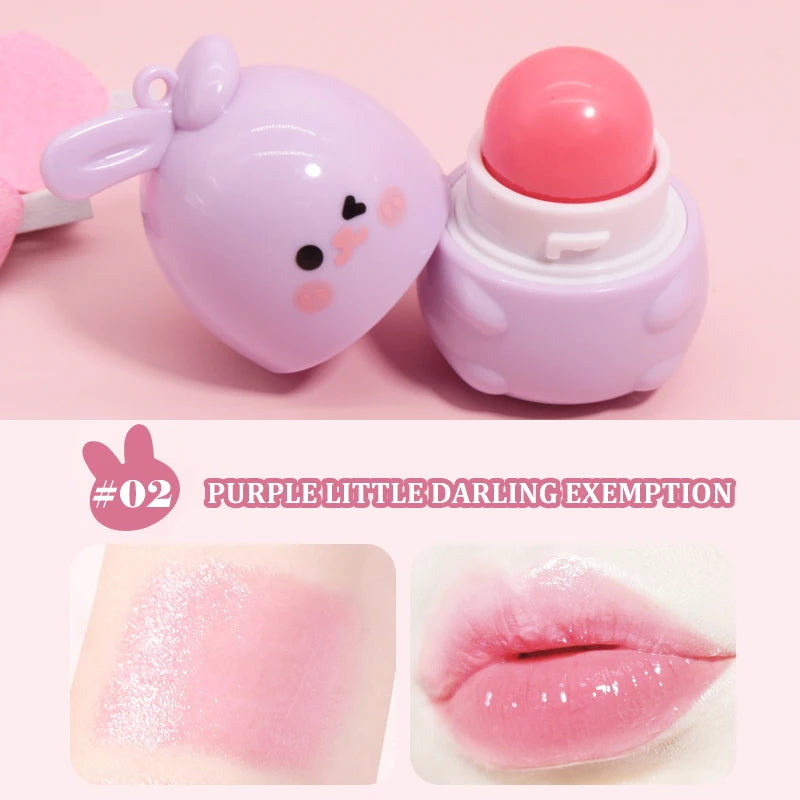 Goody Bunny Color-Changing Lip Balm – Moisturizing & Waterproof