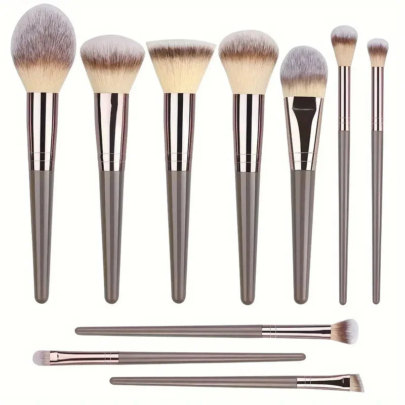 Premium Makeup Brush Set (3-20 Pcs) – Soft Fluffy Brushes for Foundation, Eyeshadow, Blush & Kabuki