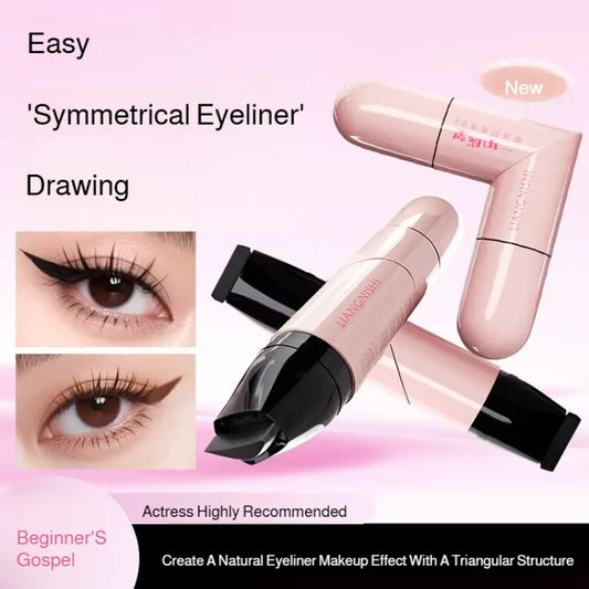 Double-Ended Eyeliner Stamp for Beginners – Waterproof, Sweat-Proof & Smudge-Proof