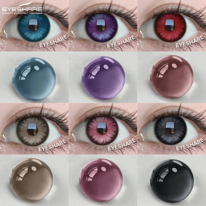 EYESHARE Colored Contact Lenses – Fashion & Cosplay Circle Lenses, Yearly Wear