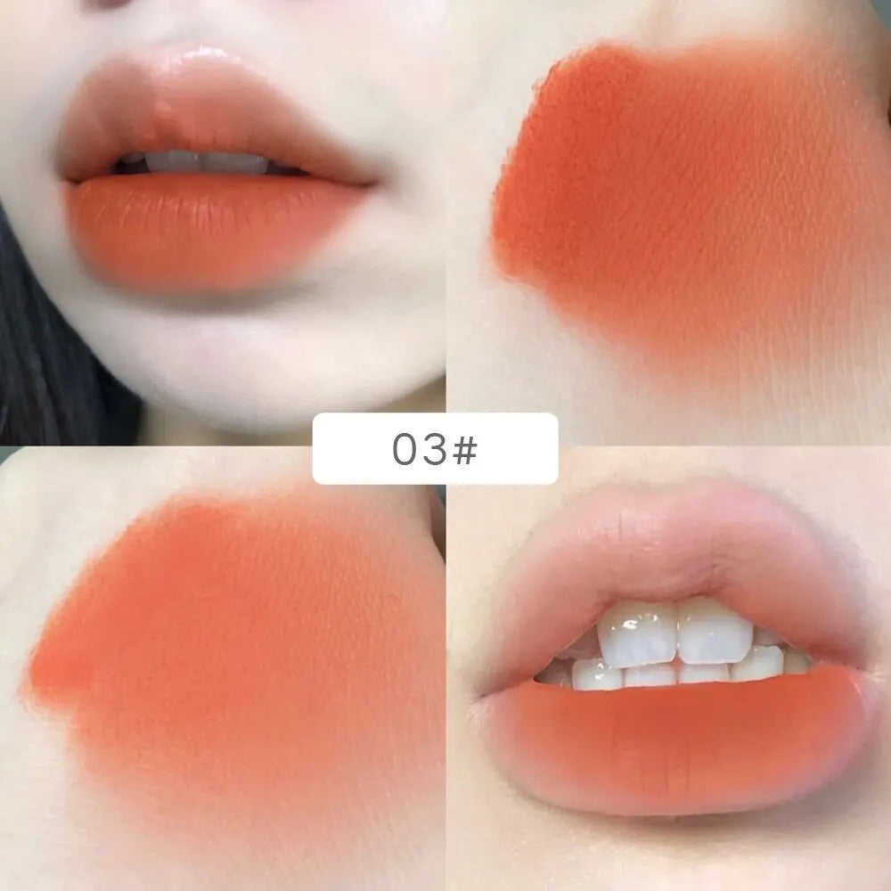 Gege Bear Rabbit Lip Glaze – Matte Velvet Lip Clay, Long-Lasting & Non-Drying