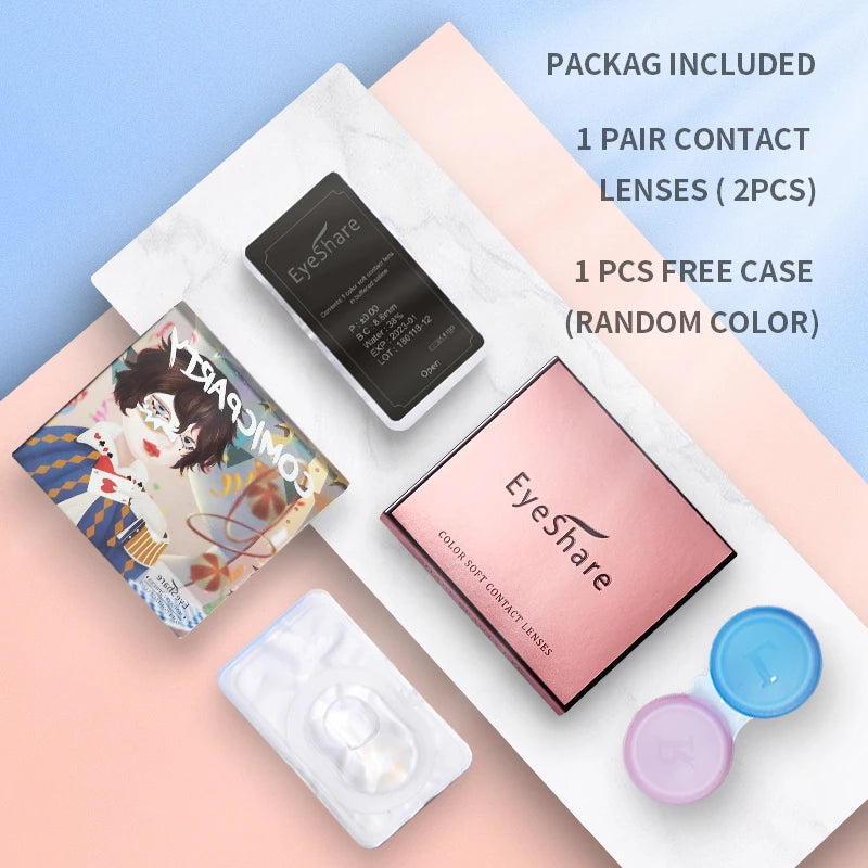 EYESHARE Colored Contact Lenses – Fashion & Cosplay Circle Lenses, Yearly Wear