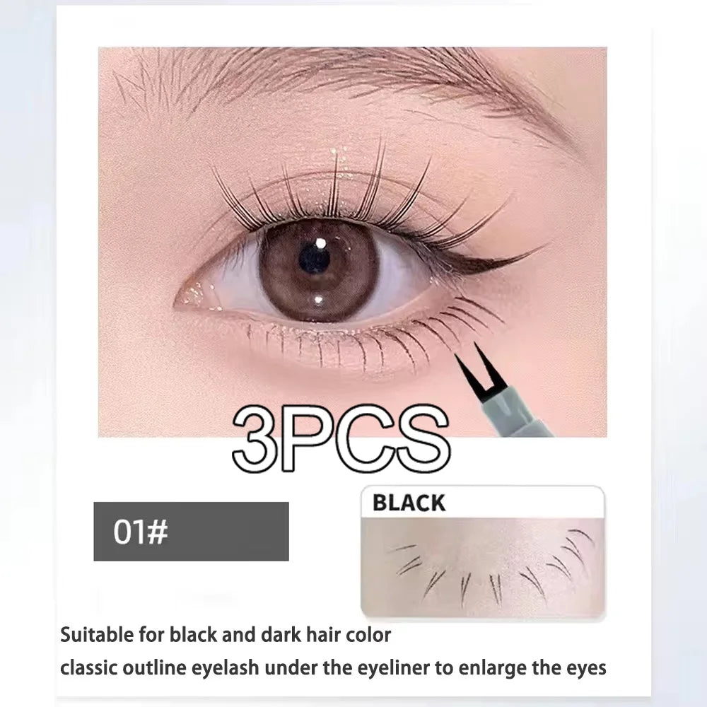 Dual-Tip Eyeliner Pen – Waterproof, Smudge-Proof & Ultra-Fine