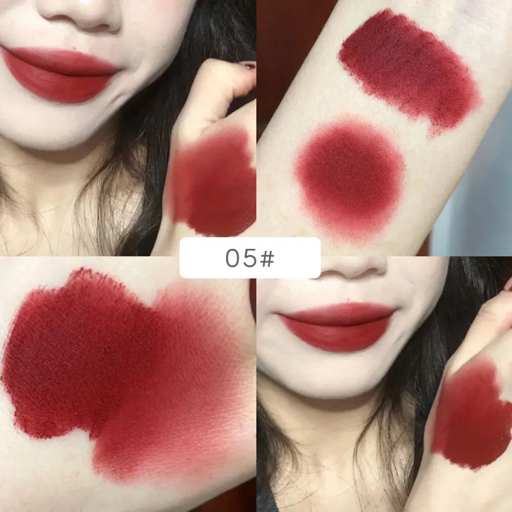 Gege Bear Rabbit Lip Glaze – Matte Velvet Lip Clay, Long-Lasting & Non-Drying