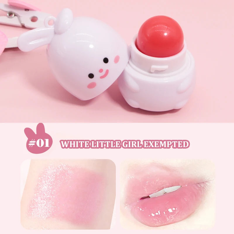Goody Bunny Color-Changing Lip Balm – Moisturizing & Waterproof