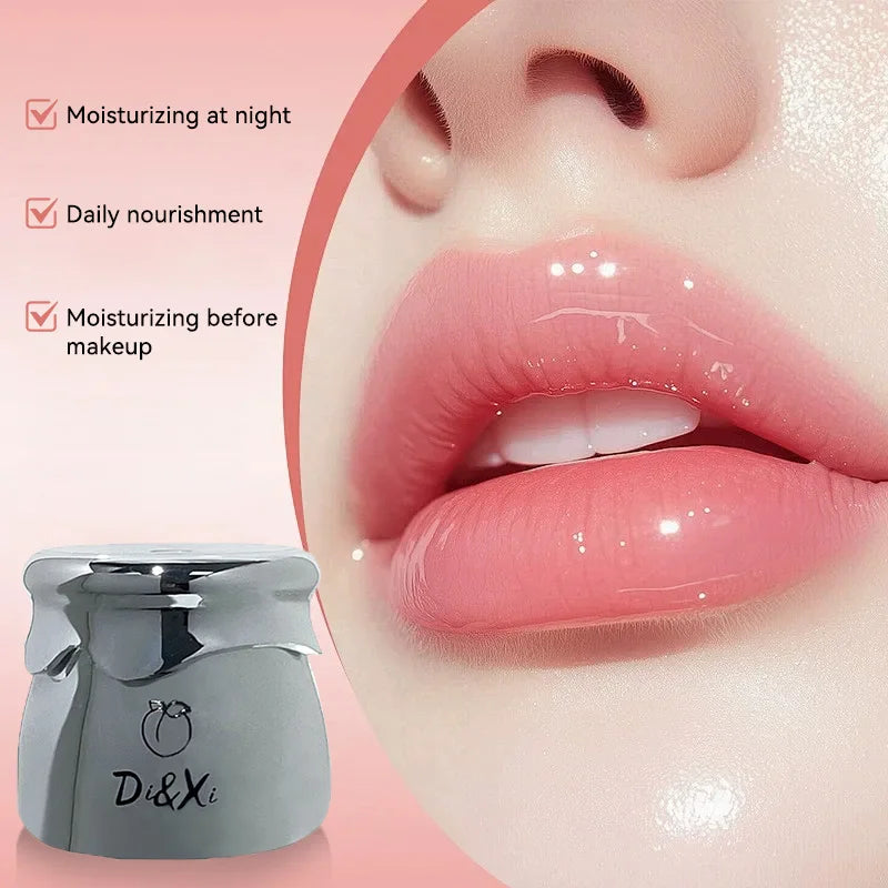 DI&XI Jelly Lip Oil – Moisturizing Lip Balm & Pre-Makeup Primer