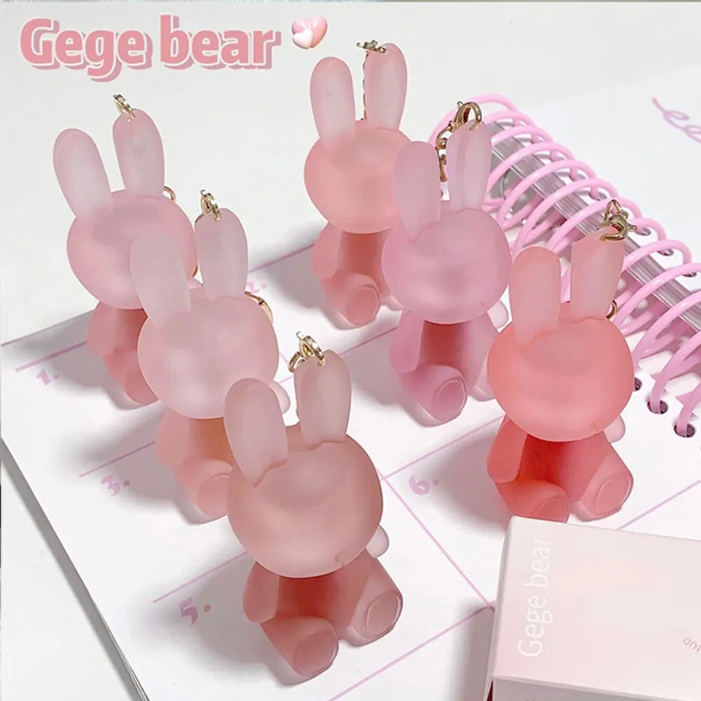 Gege Bear Rabbit Lip Glaze – Matte Velvet Lip Clay, Long-Lasting & Non-Drying